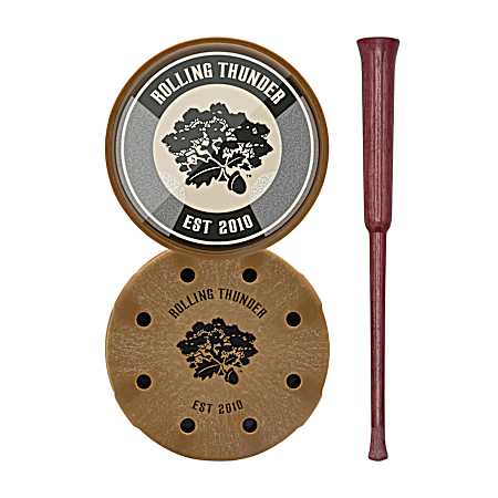Thunderdome Crystal Pot Call w/ Purple Heart Striker