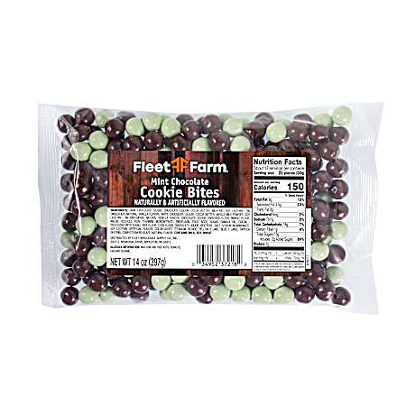 14 oz Mint Chocolate Cookie Bites