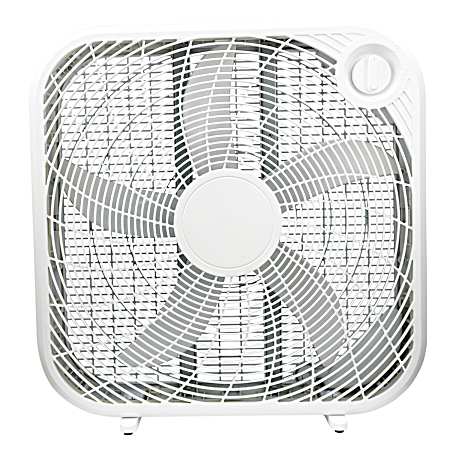 20 in White Box Fan