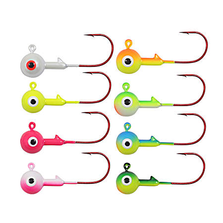 1/64 oz Gum-Ball Jig - 8 pk