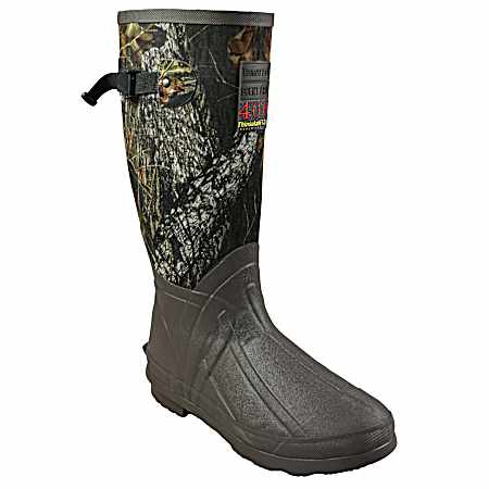 Men's 400G Mossy Oak Camo Insulated Waterproof Boots