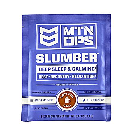 Slumber Sleepy Cocoa Trail Packs - 20 Ct