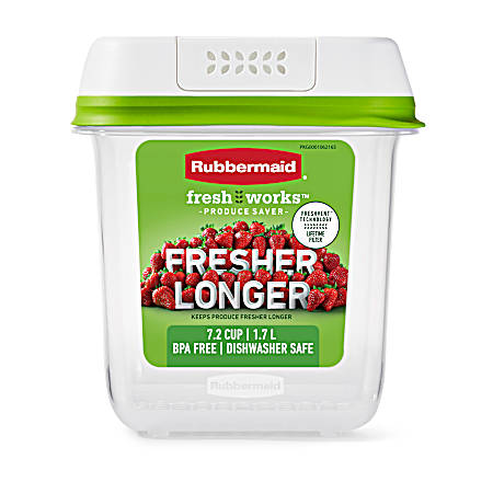 7.2 cup Fresh Works Produce Saver Medium Container