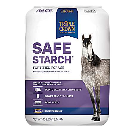 40 lbs Safe Starch Fortified Forage