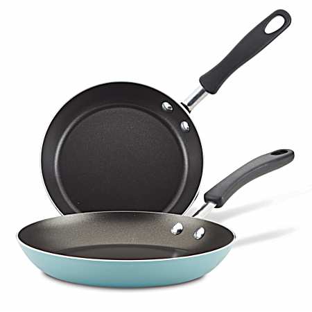 CookStart 8.25 in & 10.5 in 2 Pc. Frypan Set - Aqua