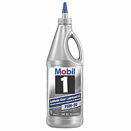 Mobil 1 Synthetic Gear Lubricant LS 75W-90 - 1 qt