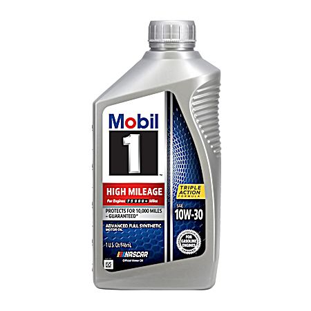 Mobil 1 High Mileage Full Synthetic Motor Oil