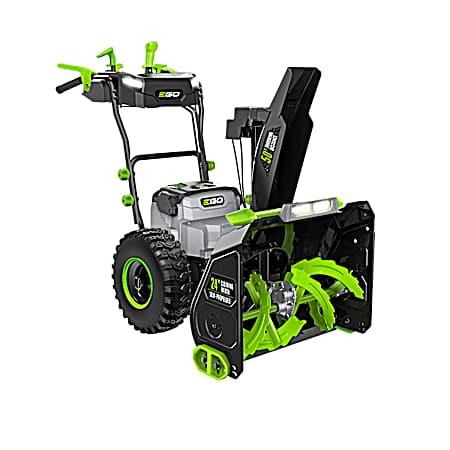 24 in. 2-Stage Snow Blower Kit 2G3 7.5Ah Battery