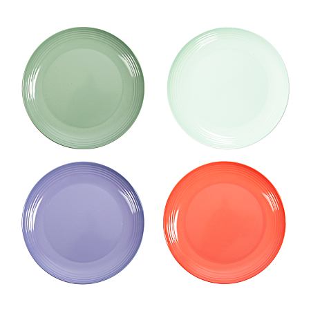 Zelly Melamine 10 in Dinner Plate - Assorted