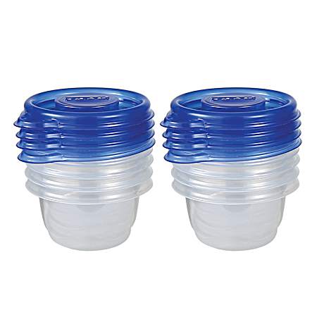 4 oz Mini Round Food Containers 8 Ct