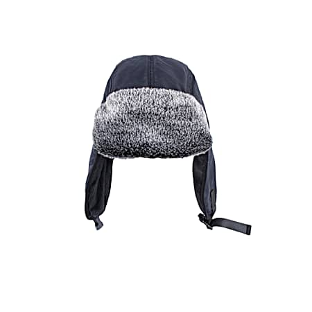 Men's Black Aviator Hat