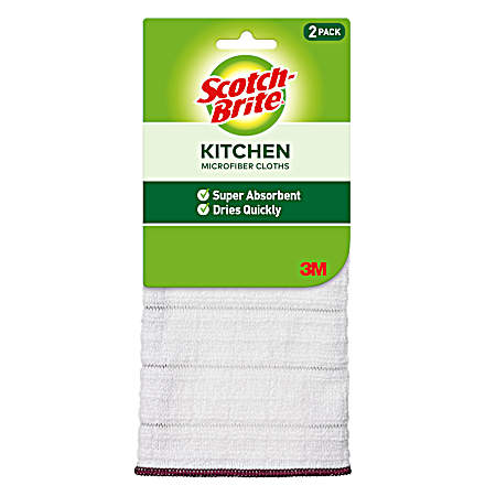 Premium Microfiber Kitchen Cleaning Cloth - 2 Pk