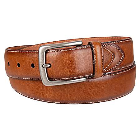 Men's Tan 38mm Leather Jean Belt