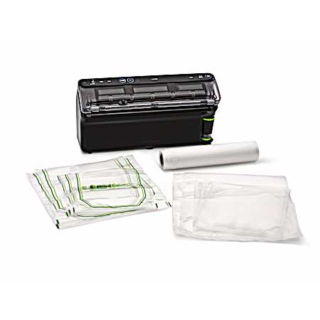 Elite All-in-One Liquid+ Vacuum Sealer with Bags and Roll