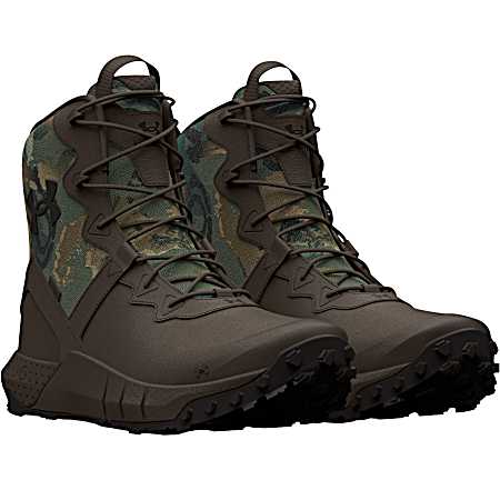 Men's Brown Camo Valsetz Reaper Tactical Boots