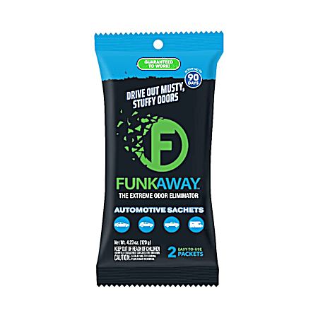 Extreme Odor Eliminating Automotive Sachets - 2 Pk