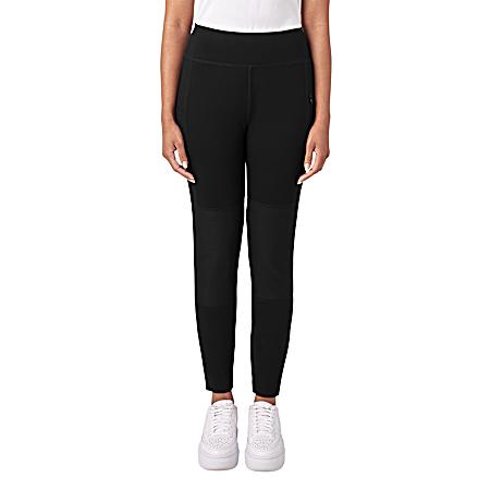 Women's Black Pocket Leggings