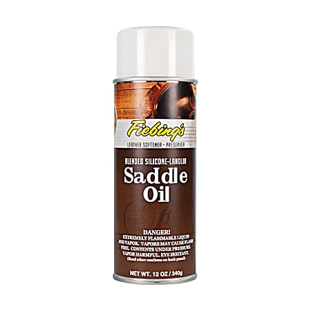 12 oz Saddle Oil Aerosol Spray