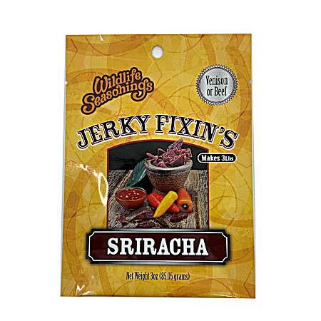 3 oz Jerky Fixin's Sriracha Jerky Mix