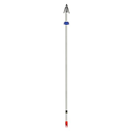 5/16 in. White MudCat Fish Buster Bowfishing Arrow w/ Slide