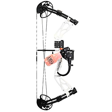 RINGO Compound Bow Retriever w/ String Things Sport Reel Zip Arrow Rest 20-70# White/Black