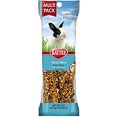 8 oz Rabbit Honey Treat Stick - Multi Pack