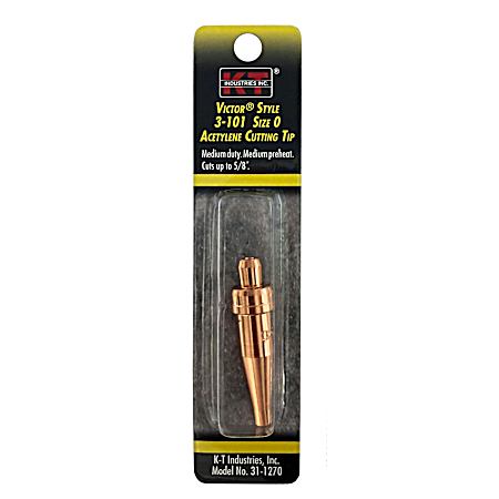 Victor Style 3-101 Size 0 Acetylene Cutting Tip