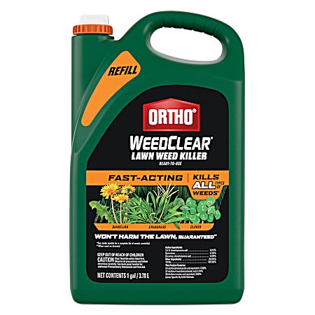 WeedClear 1 gal. Lawn Weed Killer Ready-To-Use Refill