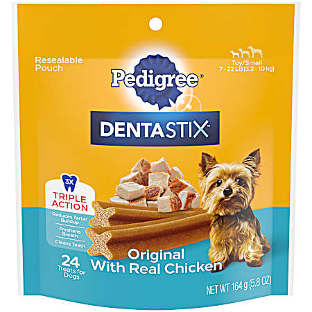 5.8 oz. Dentastix Original Mini Dog Treat - 24 Ct.