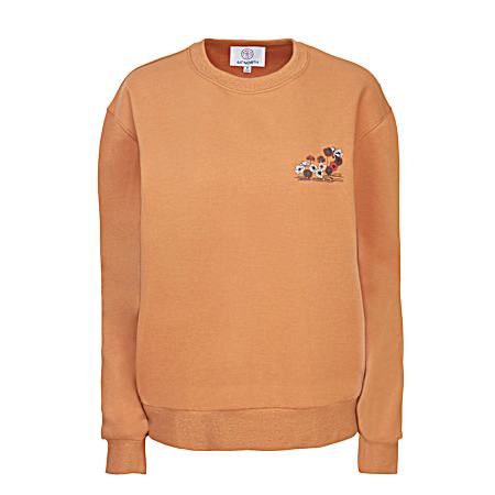 Women's Graphic Print Fleece Sweatshirt