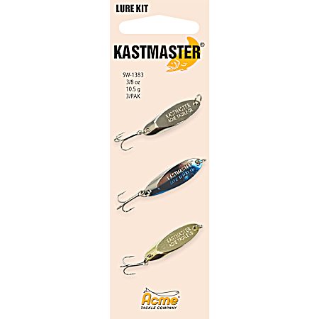 Kastmaster 3/8 oz. Lure 3 Pk.