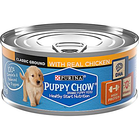 Puppy Chow w/ Real Chicken Wet Dog Food