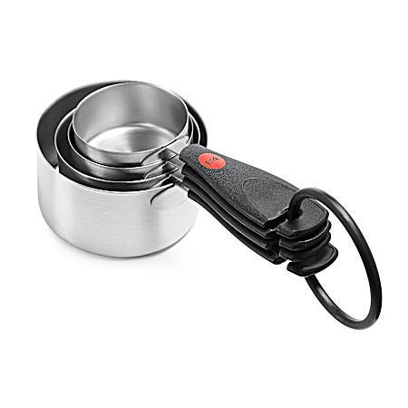 4 Pc Stainless Steel Measuring Cups