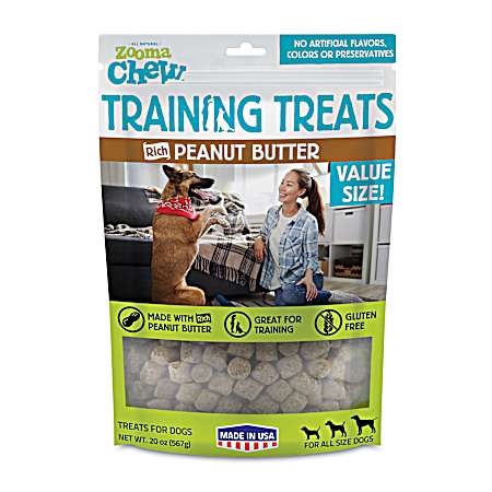 20 oz Peanut Butter Training Treats for Dogs