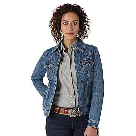 Women's Dark Denim Jacket