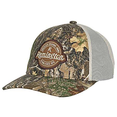 Men's Realtree Edge/Putty R American Patch Meshback Cap