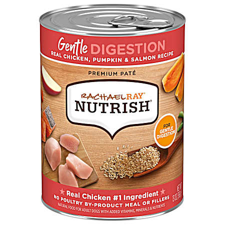 Premium Paté Gentle Digestion Real Chicken, Pumpkin & Salmon Wet Dog Food
