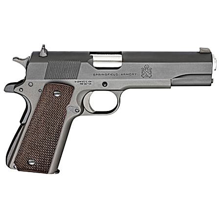 1911 Mil-Spec Defender Series 5 in Parkerized Finish Forged Steel Semi-Auto Handgun