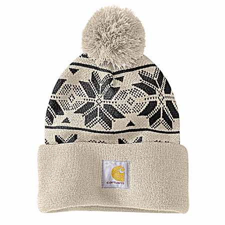 Women's Knit Pom-Pom Beanie