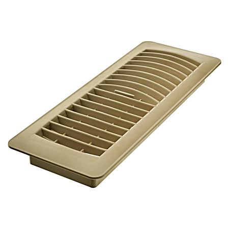 4 in x 12 in Poly Floor/Ceiling Register