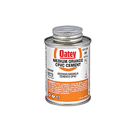 CPVC Medium Bodied Fast Set Orange Cement