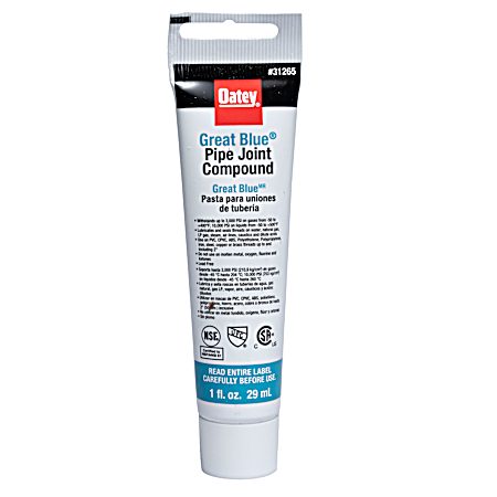 1 oz Great Blue Pipe Joint Compound