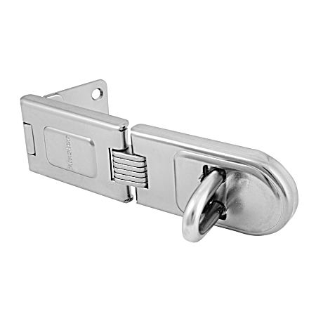 6-1/4 in Zinc-Plated Hardened Steel Single Hinge Hasp
