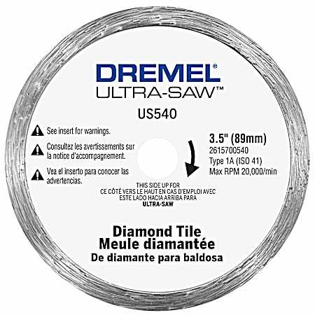 US540 Diamond Tile Cutting Wheel