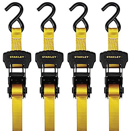 16 Ft Ratchet Strap - 4 Pk