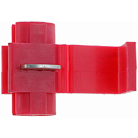 7 pc Red 22-18 Gauge Quick Splice Terminal