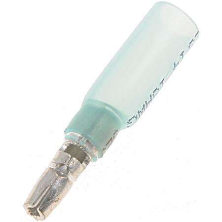 10 pc Blue 16-14 Gauge Male Bullet Waterproof Terminal, .157 In