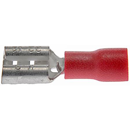 20 pc Red 22-18 Gauge Female Disconnect .250 In