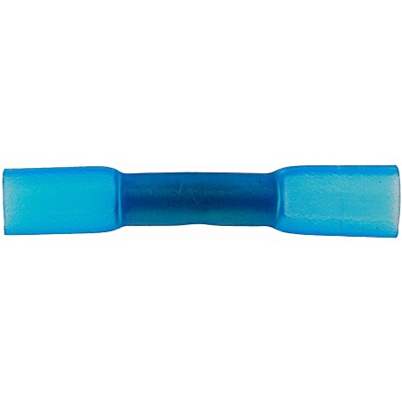 10 pc Blue 16-14 Gauge Butt Waterproof Connector