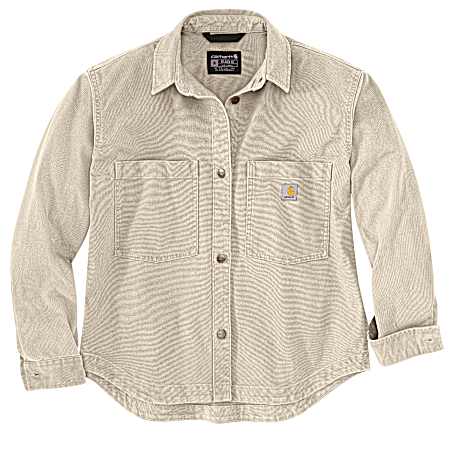 Women's Rugged Flex Heavyweight Duck Overshirt